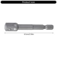 thumbnail image 5 of CEORPER 5Pcs Socket Wrench Adapter to 1/4inch Square Hexagonal Adapter to 1/4inch, 5 of 8