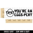 thumbnail image 2 of You're an Eggs-pert Expert Teacher Student School Self-Inking Rubber Stamp Ink Stamper - Yellow Ink - Large 2-3/4 Inch, 2 of 7