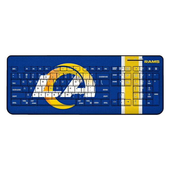 Los Angeles Rams Stripe Wireless Keyboard