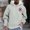 Gray, variant on Qulqfy Graphic Mens Hoodies Pullover Casual Beige Long Sleeve Hooded Fall Sweatshirts Men's Sweatshirts L