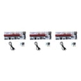 thumbnail image 2 of Langgg 6 Pcs VER008S 4Pin SATA 6PIN PCI PCIE PCI-E Riser Card 008s 008 Adaptateur 1X à 16X USB3.0 Rallonge Rouge 3ensemble, 2 of 6