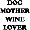 thumbnail image 2 of CafePress - Dog Mother Wine Lover - 11 oz Ceramic Mug - Novelty Coffee Tea Cup, 2 of 4
