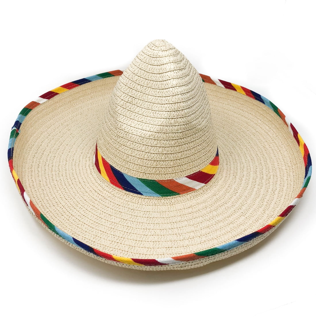 5 DE MAYO PARTY NEW MEXICAN SARAPE COSTUME ONE PIECE  ADULT MEXICO HAT 