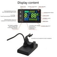thumbnail image 4 of SIEYIO 250-300W Brushless Motor Controller BLDC Motor Controller 24-48V Sine Waves Motor Speed Controller with LCD Color Display, 4 of 15