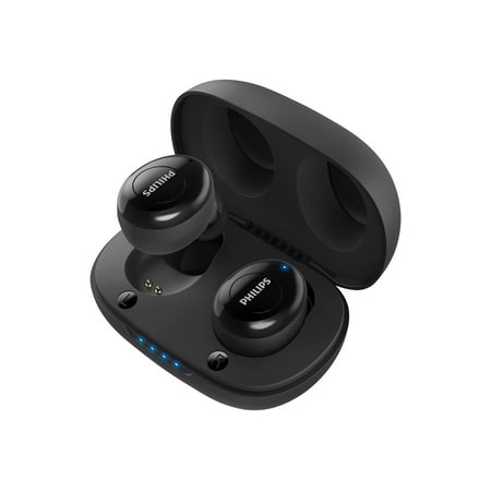 Philips UT102 Wireless in-Ear Headphone, Multifunction Button + Smart Pairing, Black