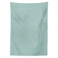 thumbnail image 2 of Cloud Tablecloth, Hand Drawn Clouds with Monochrome Sky Composition Grunge Spring Season, Rectangle Satin Table Cover for Dining Room and Kitchen, 52" X 70", Almond Green and White, by Ambesonne, 2 of 2