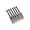 Silver, variant on 6Pcs Double Locking Systems Alloy Saddles Guitar Locked Saddles Replacement Tremolo Saddles for Guitar Instrument