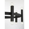 thumbnail image 6 of Trade Winds Aaron 16-Light Chandelier in Matte Black, 6 of 6