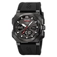 thumbnail image 2 of Mens Digital Sports Watch Waterproof, Luminous Display Outdoor Tactical Watch with Alarm Stopwatch and Durable Design, Military Style Wristwatch for Hiking Running Swimming, 2 of 9