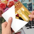 thumbnail image 5 of Hysterical Birthday Paper Card with 5 x 7 Inch Envelope (1 Card) Bday Wine Glass Needs - Wine Bottles with Glasses Attached, 5 of 7