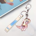 thumbnail image 5 of Sunjoy Tech Key Holder Three-dimensional Electroplating Animal Exquisite Workmanship Polishing Decorate Cute Pendant Cute Cartoon Transparent Dinosaur Keychain Car Accessory, 5 of 8