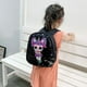 thumbnail image 4 of Bolsa Mochila con purpurina a la moda con lentejuelas de dibujos animados para niñas. mochila escolar para libros de viaje (negro) Ehuebsd Nuevos Originales, 4 of 7
