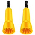 thumbnail image 1 of 2Pc Wire Twisting Tool Wire Twister Tool Drill Wire Stripper -Yellow, 1 of 5
