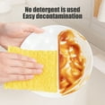 thumbnail image 4 of Fiudx Estropajos de Cocina, Quitamanchas de Aceite de Alta Absorción, Herramienta de Limpieza Multifuncional, Microfibra Duradera, Fácil Mantenimiento, Juego de 3 Piezas, Perfectos para Vajilla, Hote, 4 of 6