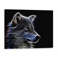 thumbnail image 1 of Cuadro decorativo - Lobo eléctrico 100x75 Canvas Lab Animales, Lobos, Niños, Naturaleza, Animales y naturaleza,, 1 of 2