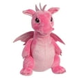 "Aurora - Dahlia Dragon 12"" Medium Pink Sparkle Tales - Enchanting ...