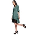thumbnail image 4 of Moomaya Short Caftan Cover Up Dress Printed Women Kaftan Beachwear Cover Up, 4 of 6