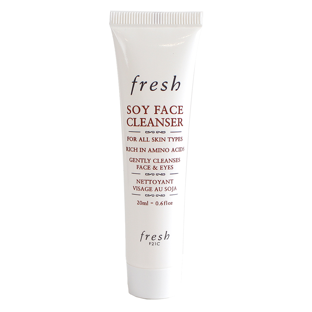 fresh soy makeup removing face wash