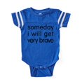 thumbnail image 1 of CafePress - Someday Brave - Cute Infant Baby Football Bodysuit, 1 of 1
