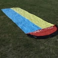 thumbnail image 3 of Water Slide Summer Kids Dual Racing Slide Outdoor PVC Sliding Toy for Water Park Lawn Backyard, 3 of 6