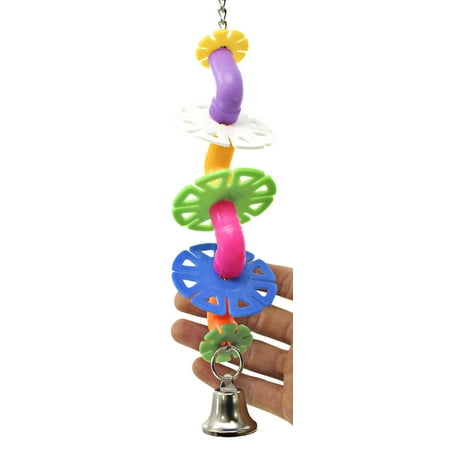 3446 Wobbly Snowflake Bird Toy