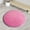 🔥 Pink#41346, variant on Round Velvet Area Rug | Solid Color Circular Floor Mat | Non-Slip Polypropylene | Soft Absorbent Machine Washable | 31.5 inch Diameter | Living Room Bedroom Foyer Carpet