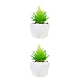 thumbnail image 4 of Plantas artificiales Bearachild suculentas Mini bonsai decorativas en maceta hogar jardín fiesta, 4 of 6