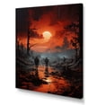 thumbnail image 2 of Designart "Reflecting On The Abstract Military Battlefield" Military Canvas Prints, 2 of 7