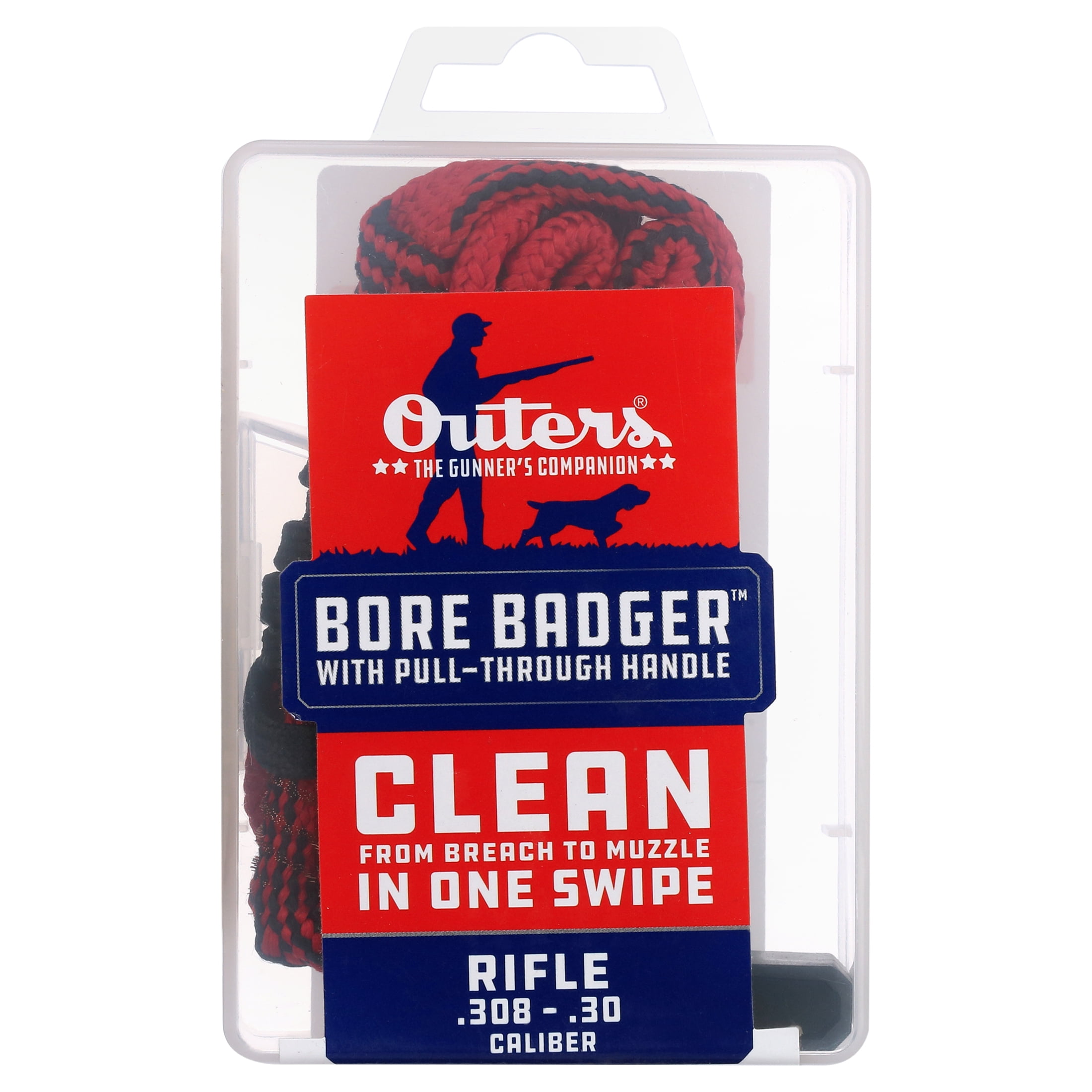Outers Bore Badger Bore Cleaner for .308 Rifle, 99308