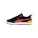 thumbnail image 2 of PU & MA Men's Suede Bloc Trainers, Black, 2 of 6