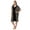 Black Onyx Floral, variant on Women’s Sleepwear 39” Knit Caftan, XS-5X