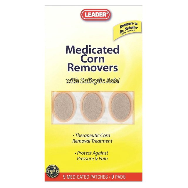 Leader Medicated Corn Remover with Salicylic Acid, Therapeutic Corn