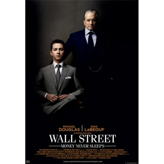 Pop Culture Graphics MOVEB49970 Wall Street - Money Never Sleeps Movie Poster Print, 27 x 40