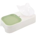thumbnail image 5 of Assorted Color Plastic Cat Feeder with Grass Planter for Food and Water Storage 2.5 Quart, 5 of 5