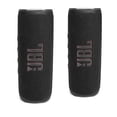 thumbnail image 1 of JBL FLIP 6 Paquete de altavoces Bluetooth portátiles impermeables - Negro (paquete de 2), 1 of 1