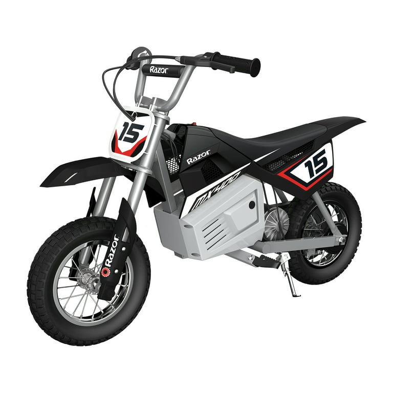 Razor MX400 Dirt Rocket Electric Motocross Motorcycle Bikes 1 Black 1 White Walmart