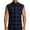 Blue, variant on Plaid Shirts Stand Collar Sleeveless Tank Top Button Front with Pocket Tops (Men's)