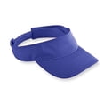 thumbnail image 2 of Augusta 6227A Adult Athletic Mesh Visor - Purple, All, 2 of 6