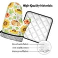 thumbnail image 4 of Bingfone Autumn Theme Print Oven Mitts Pot Holders Set 2 PCS for Kitchen for Cooking Grilling Baking BBQ Pot Holders Cook Essentials, 4 of 7
