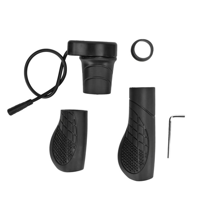 Control de velocidad Acelerador Mango izquierdo, Bicicleta eléctrica Lado izquierdo Bicicleta eléctrica Lado izquierdo Medio mango Bicicleta eléctrica X Empuñadura del acelerador de medio giro Rendimiento lleno de potencia