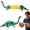 Brontosaurus, variant on Dinosaur Corn Holders for Corn On The Cob, Funny Corn Cob Holder with Stainless Steel Prongs for Kids & Adults BBQ Kitchen Gadgets