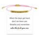 thumbnail image 1 of NO DEJES QUE LOS DÍAS DIFÍCILES GANEN Pulsera Motivacional Tubo -, 1 of 7