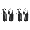 thumbnail image 1 of Ground Loop Isolator Noise Filter for Car Audio/Home Stereo,8 PCS Ground Loop Noise Isolator with 3.5mm Audio Cables, 1 of 8