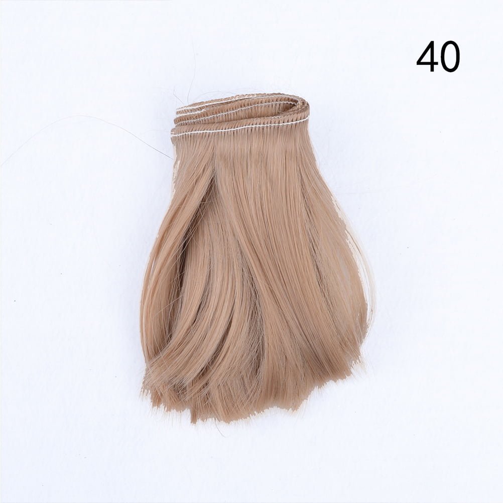 10cmx100cm DIY Welf Fringe Wig High-temperature Wire Hair for 1/3 1/4 Doll XJ 