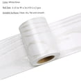 thumbnail image 2 of 2 Pcs White Wood Grain Wallpaper Border Mirror Frame Removable Waterproof, White Peel Wall Paper Border Decor Self Adhesive, Bathroom Mirror Frame Sticker for Living Room Kitchen 3.1 inch by 5 meters, 2 of 8