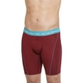 thumbnail image 1 of Jockey Sport Men's Silver Microfiber 9" Long Leg Boxer Brief, 1 of 5
