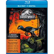 Refurbished Universal Pictures Home Entertainment Jurassic World: 5-Movie Collection (Blu-ray + Digital)