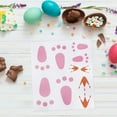 thumbnail image 1 of VERDANVERSE Adhesivos De Pies De Para Pascua En PVC Multicolor Para En Casa, 1 of 8