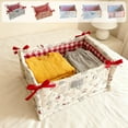thumbnail image 7 of SLYNSHome Desktop Storage Basket Fabric Storage Bins Storage Cubes Closet Organizer for Table Top Decorations Snack Container, 7 of 7