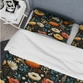 thumbnail image 4 of Designart "Multicolor Bohemian Bliss Floral Pattern" Floral Bedding Covert Set - Cottage Bed Set With 2 Shams, 4 of 5